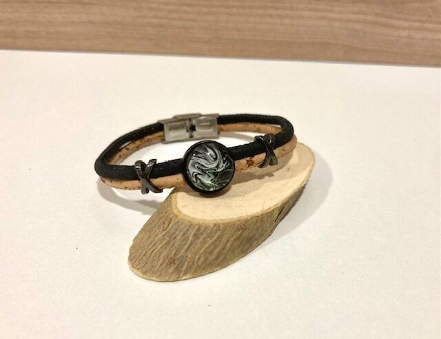 Bracelet en liège ZOE fait main