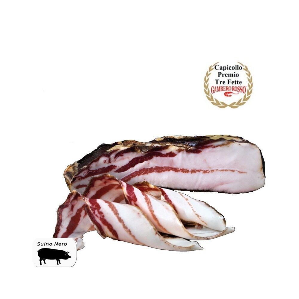 Handwerklich hergestellter kalabrischer Speck