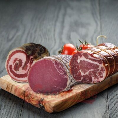 Trio of high quality artisanal Calabrian cured meats 1.5 Kg
