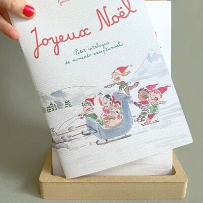 Buon Natale - Libro di cartoline di Natale per bambini piccoli e grandi