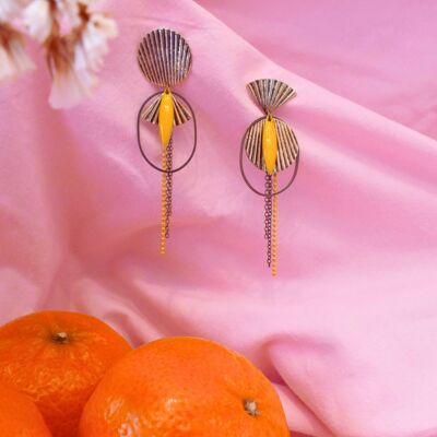 Nicole-lemon earrings