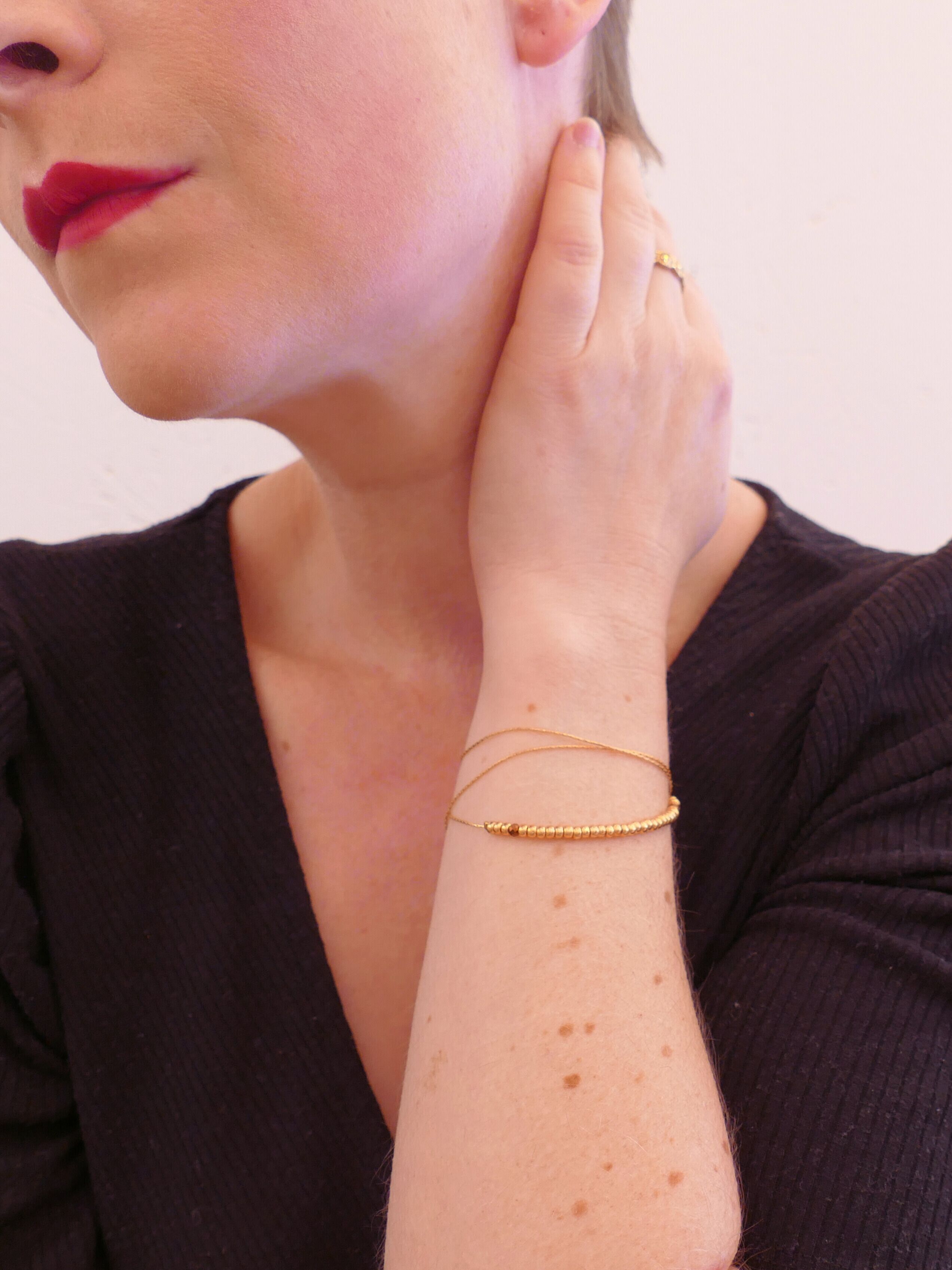 Mathilde necklace-electric blue