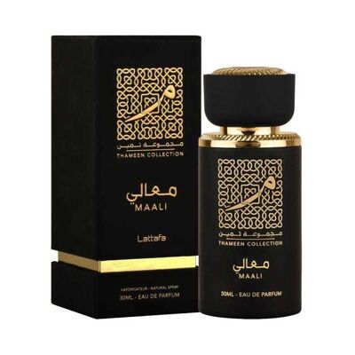 Eau de Parfum colección Thameen: MAALI - 30ml Lattafa