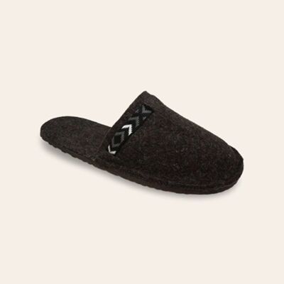 Wool slipper IZOARD Anthracite