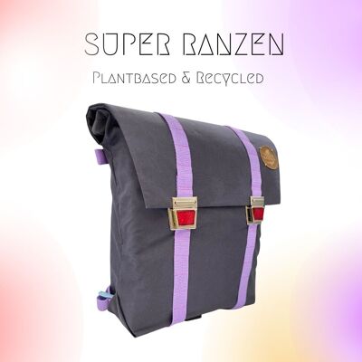 SCHOOL BAG LILAC ANTHRACITE – CAT EYES