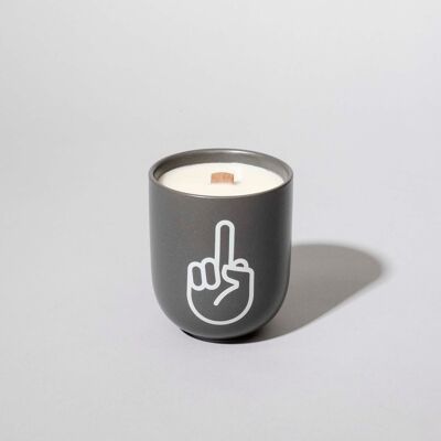 Scented candle F*ck You gray – fyngers x Eleven Flames