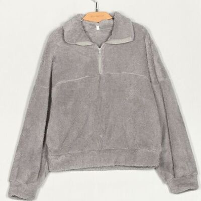 Fleece sweatshirt