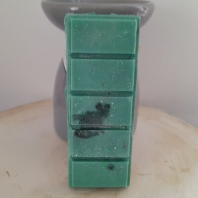 Fondant bar scented with lime, cotton flower or Christmas tree