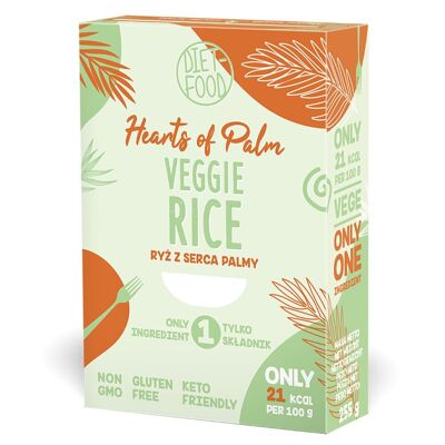 Keto Rice Noodles Cuori di Palma - scatola 255 g
