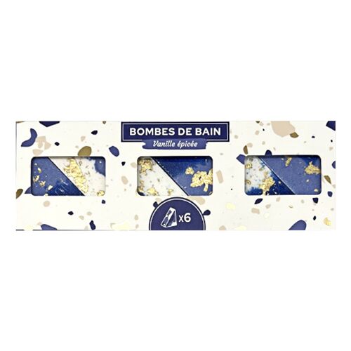 Coffret triangles de bain effervescents -Hiver Féérique