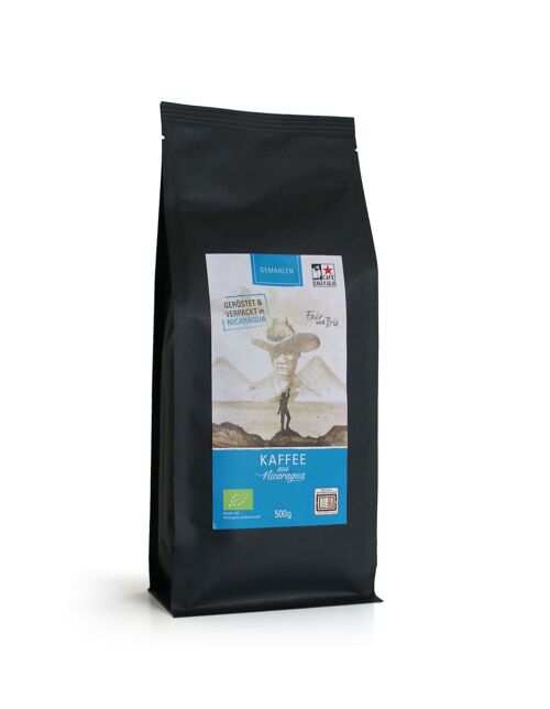Bio-Kaffee Tierra Nueva, 500g, gem. - Nica-Röstung
