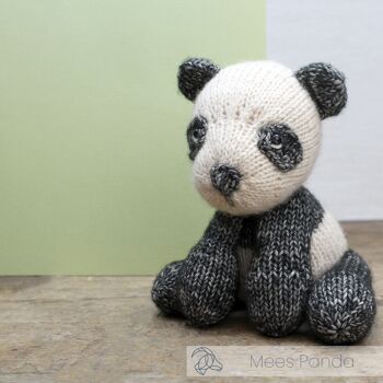 Kit de tricot DIY - Mees Panda 2