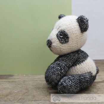 Kit de tricot DIY - Mees Panda 3
