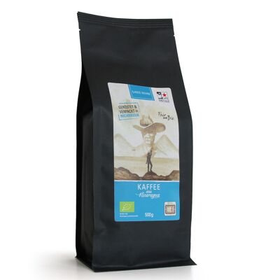 Bio-Kaffee Tierra Nueva, 500g, Bohne - Nica-Röstung