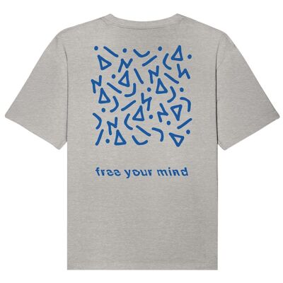 FREE YOUR MIND - BODY - T-shirt graphique oversize biologique