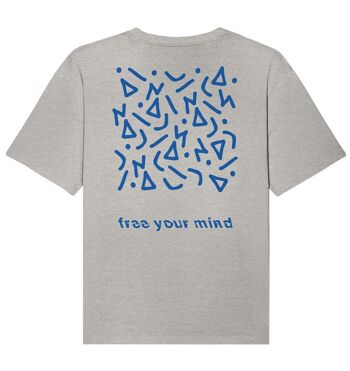 FREE YOUR MIND - BODY - T-shirt graphique oversize biologique 1
