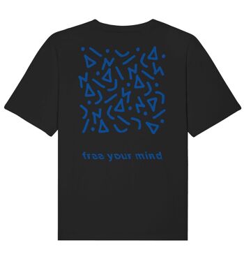 FREE YOUR MIND - BODY - T-shirt graphique oversize biologique 2