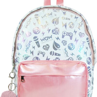 39 cm iridescent backpack - WOW Generation