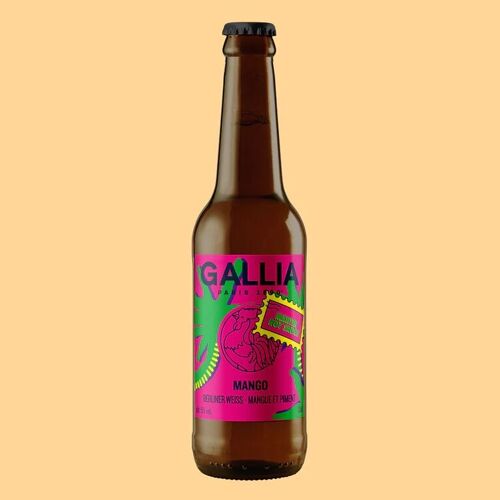 Bière Gallia 🌶️ Mango Scoville - Berliner Weisse au piment de la Maison Martin