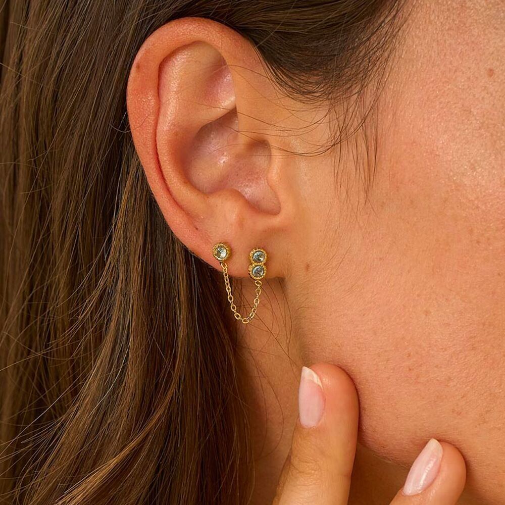 Monopendientes Florina - óxidos de circonio