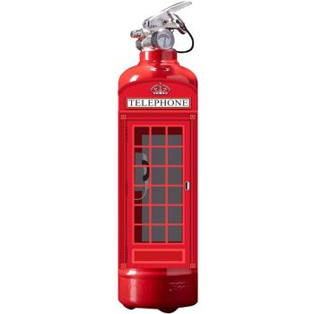Cabine téléphonique Anglaise Extincteur/ Telephone box Fire extinguisher / Englische Telefonzelle Feuerlöscher 1