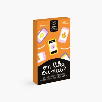 ¿TE GUSTA O NO?   ¡25 tarjetas para hablar sobre el uso adecuado de nuestras pantallas!