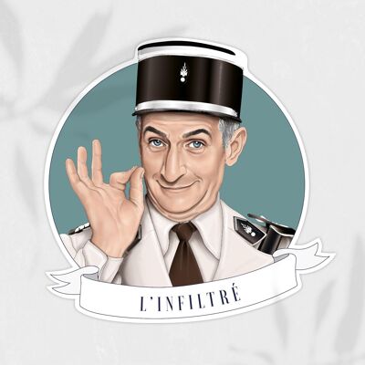 Sticker - L'Infiltré