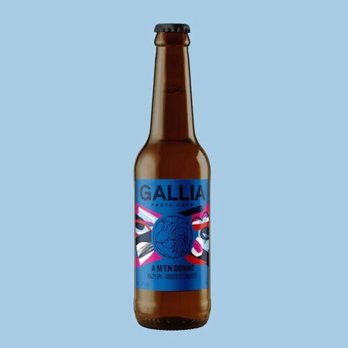 Bière Gallia 🏉 A M'EN DONNER - Hazy IPA