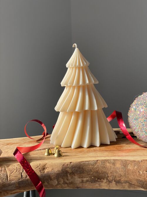 Christmas Tree Candle - Soy Candle -Table Centerpiece Candle - 3 sizes