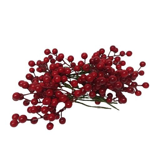 RAMO ARTIFICIALE DELLE BACCHE DI AGRIFOGLIO