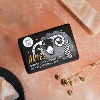 Aries Star Sign Zodiac Bar - Natural and Vegan Horoscope Soap 2