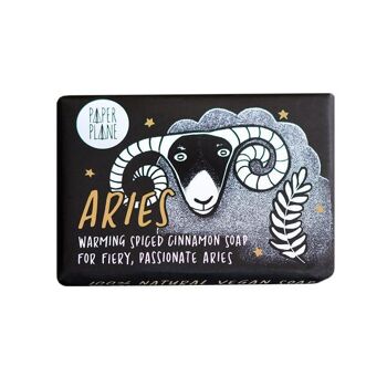 Aries Star Sign Zodiac Bar - Natural and Vegan Horoscope Soap 12