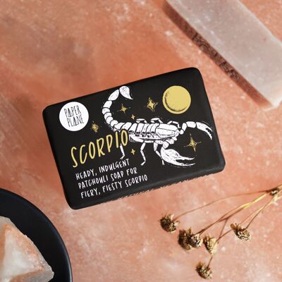 Skorpion-Sternzeichen-Sternzeichen-Riegel – natürliche und vegane Horoskop-Seife