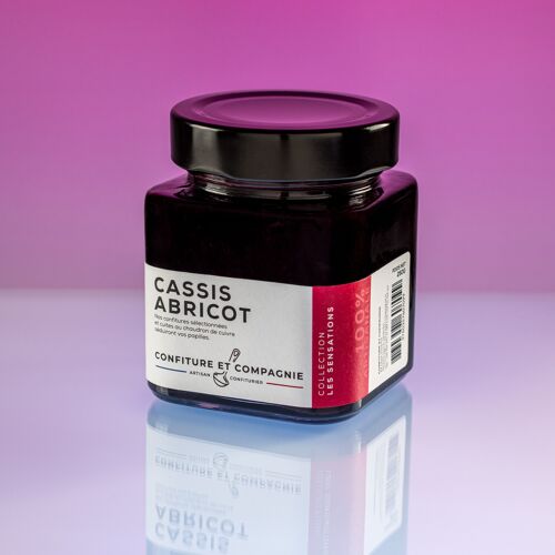 Confiture Cassis Abricot - 130g