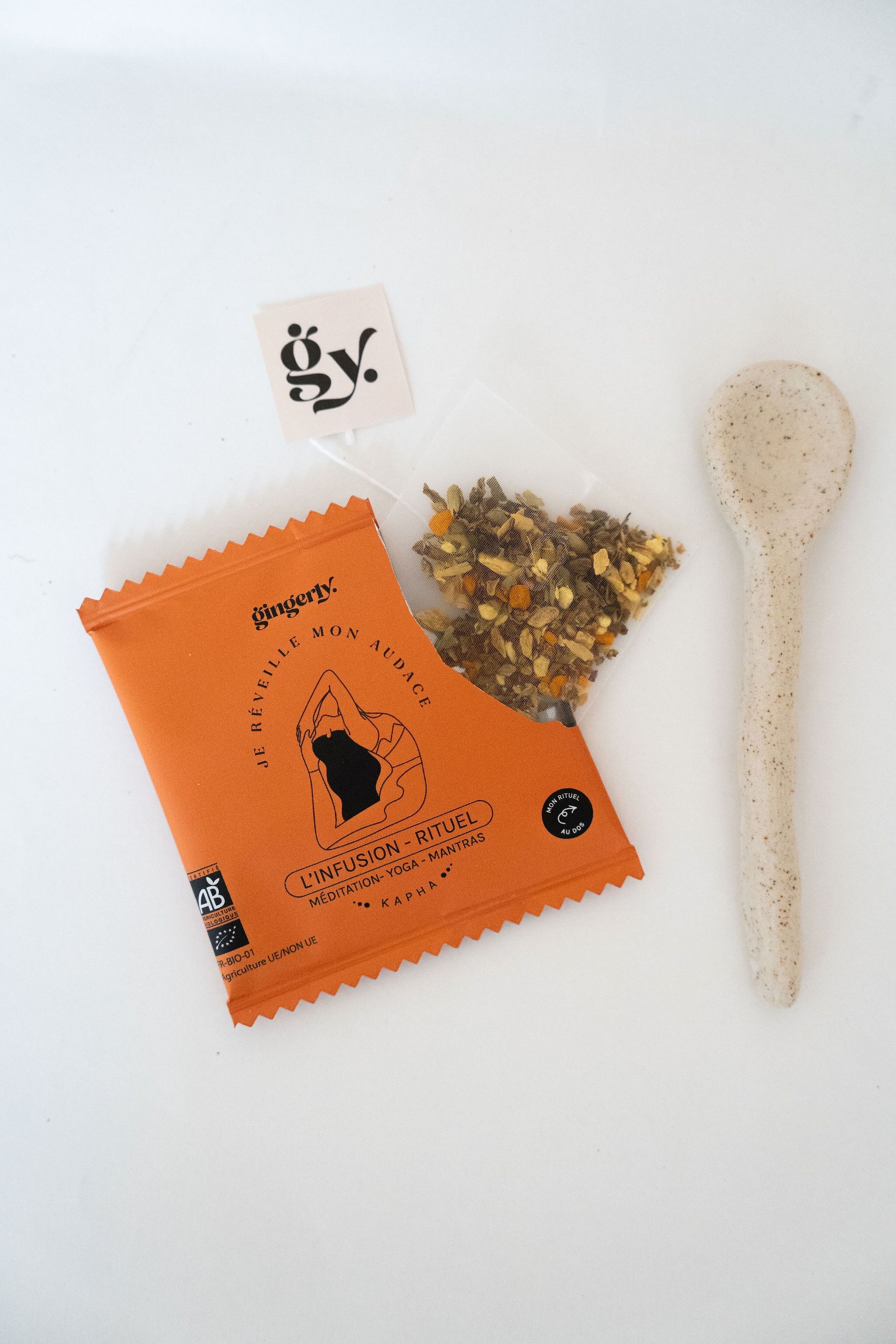 Rituale Infusione Bio, 50 bustine individuali, risveglio la mia audacia