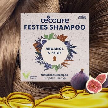oecolife shampoing solide huile d'argan & figue 2