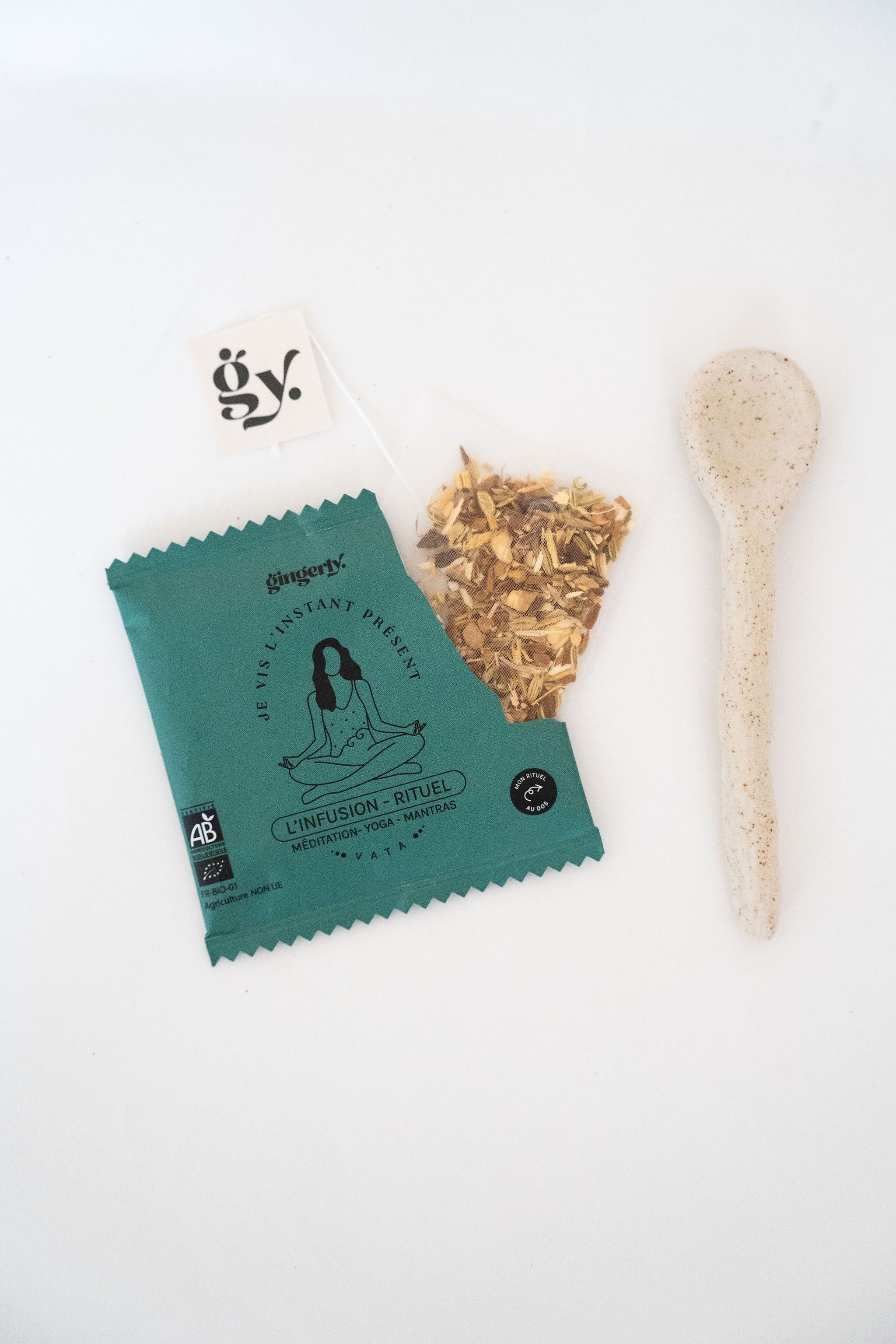 Rituale Infusione Bio, 50 bustine individuali, Vivo il momento presente