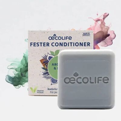 oecolife solid conditioner argan oil & fig