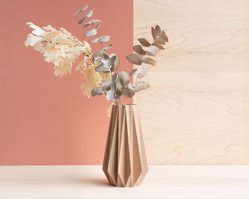 Origami Vase - Perfect for Dried Flowers