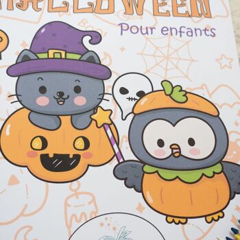 Livre de Coloriages pour enfants, Halloween mignon - Dès 3 ans 2