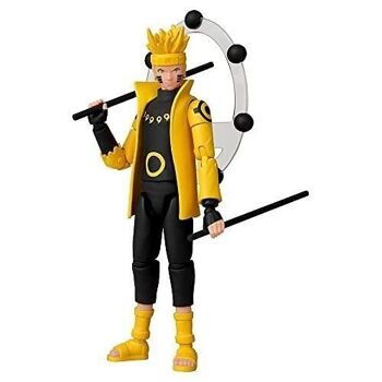 Bandai - Anime Heroes - Naruto Shippuden - Figurine Naruto Uzumaki en Mode Ermite Rikudo (Sage of Six Paths Mode) 17 cm - Réf : 36908 1