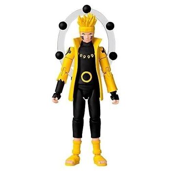 Bandai - Anime Heroes - Naruto Shippuden - Figurine Naruto Uzumaki en Mode Ermite Rikudo (Sage of Six Paths Mode) 17 cm - Réf : 36908 4