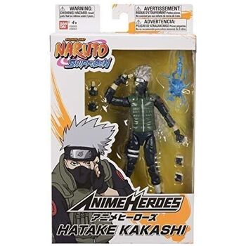 Bandai Naruto Shippuden - Figurine Anime Heroes 17 cm - Kakashi Hatake, réf : 36903 4