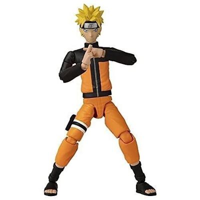 Bandai - Anime Heroes - Naruto Shippuden - Anime heroes figure 17 cm - Naruto Uzumaki - Ref: 36901