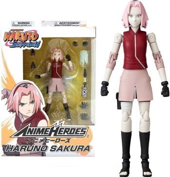 Bandai - Anime Heroes - Naruto Shippuden - Figurine Sakura Haruno 17 cm - Réf : 36909 5