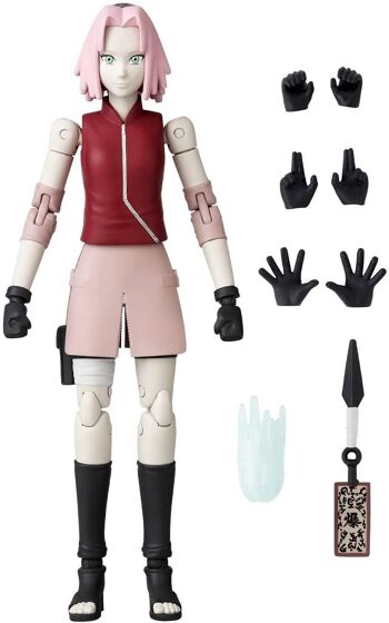 Bandai - Anime Heroes - Naruto Shippuden - Figurine Sakura Haruno 17 cm - Réf : 36909 6