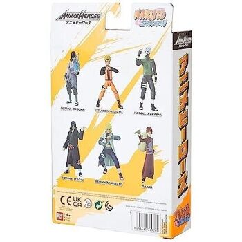 Bandai Anime Heroes - Naruto Shippuden - Figurine Anime Heroes 17 cm - Gaara - Réf : 36906 2