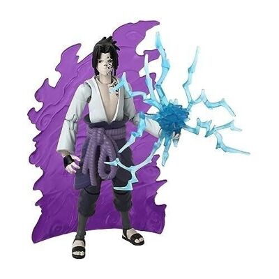 Bandai - Anime Heroes Beyond - Naruto Shippuden - Anime Heroes Beyond Figura 17 cm - Sasuke Uchiha - Trasformazione del segno maledetto: Condizione 1 - Rif: 37712