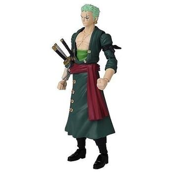 Bandai - Anime Heroes - One Piece - Figurine Anime heroes 17 cm - Roronoa Zoro - Réf : 36932 4