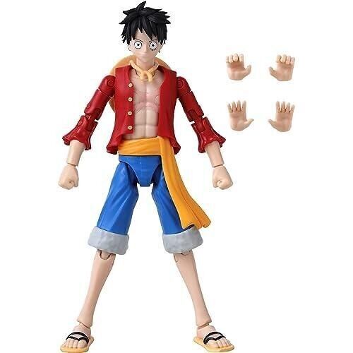 Bandai- Anime Heroes ANI Figurine One Piece-Monkey D. Luffy Refresh, Réf : 37008